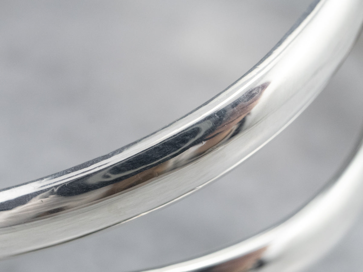 Sterling Silver Ornate Tigers Eye Cuff Bracelet