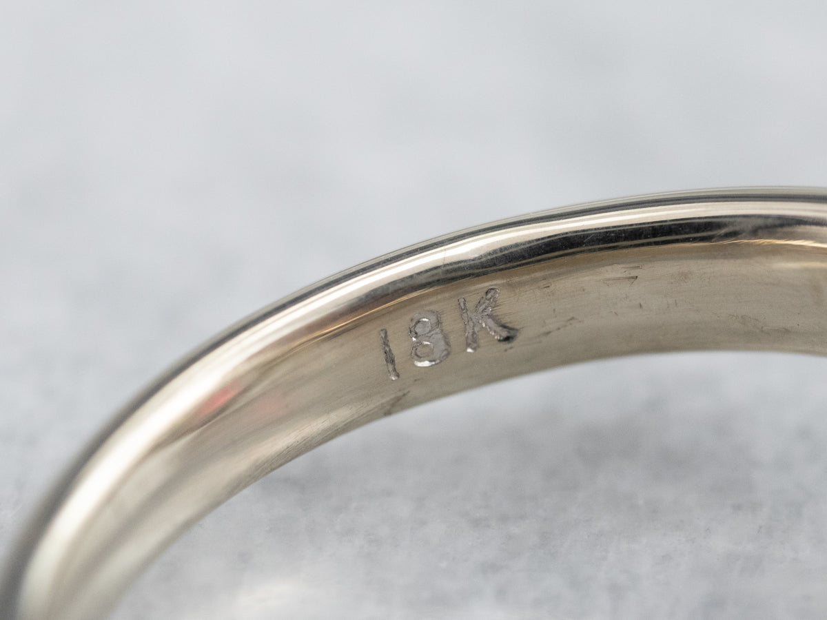 Modern Pink Tourmaline and Diamond Ring