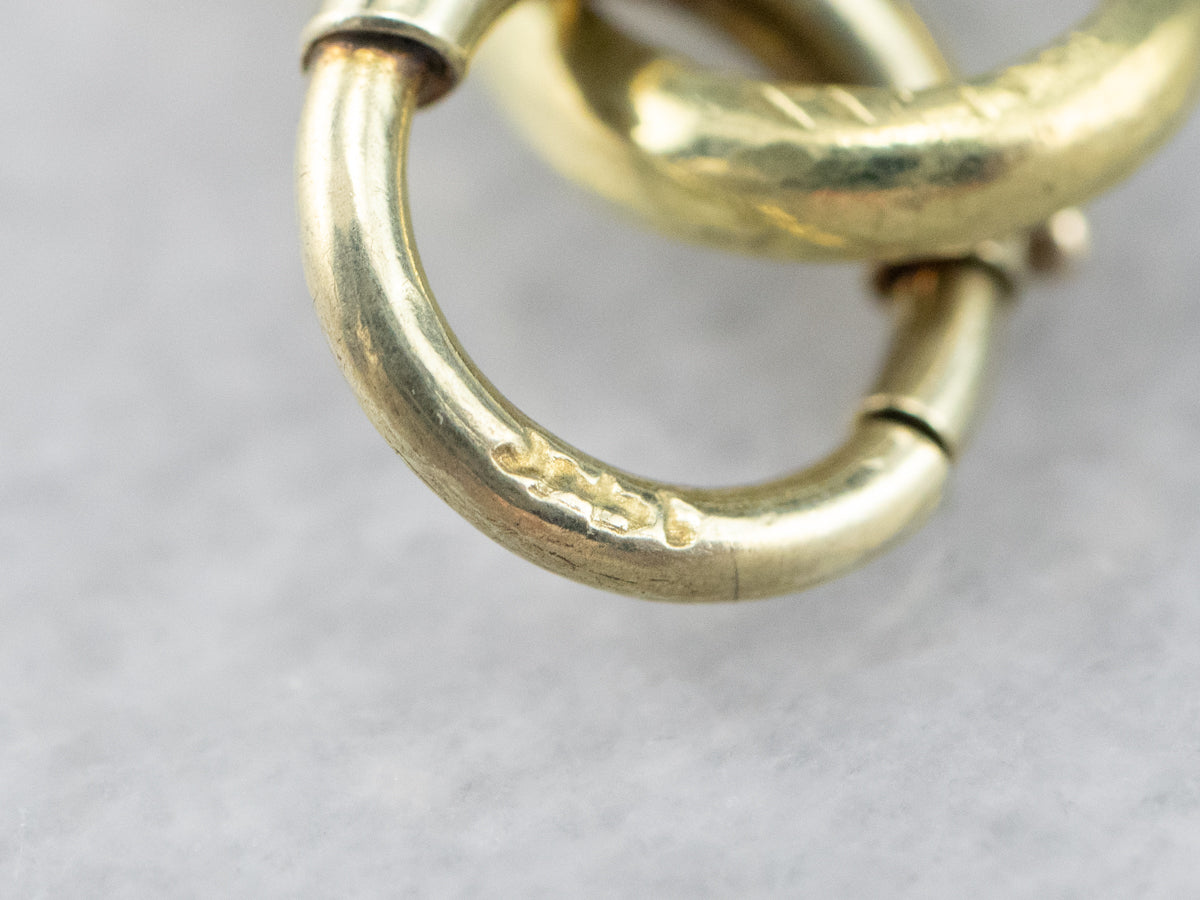 Vintage Bar Link Pocket Watch Chain