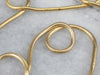 Gold Slinky Snake Chain Necklace
