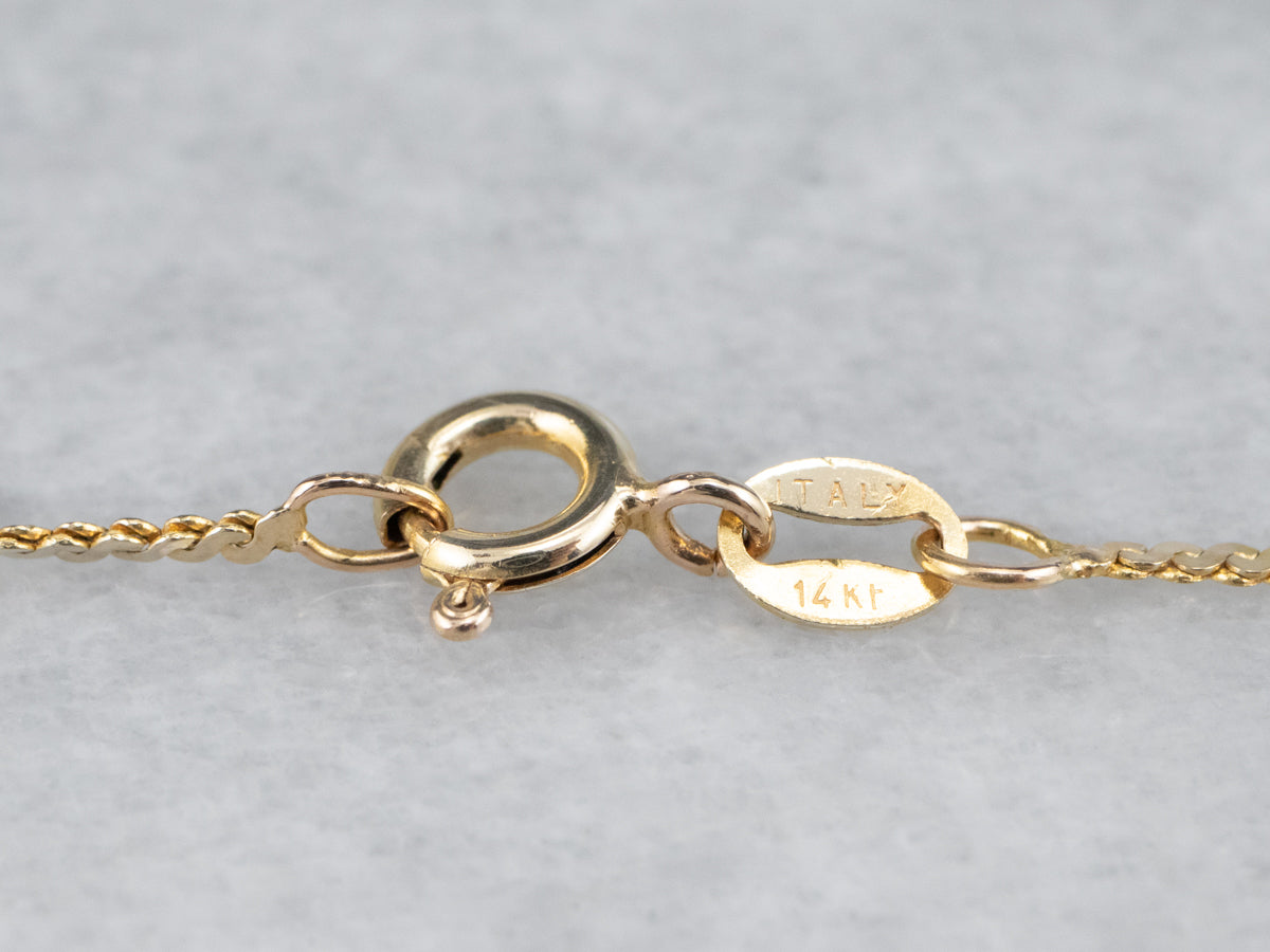 Long 30 Inch Serpentine Chain