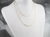Long 30 Inch Serpentine Chain Necklace