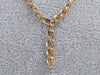 Antique Gold Fancy Etched Watch Chain