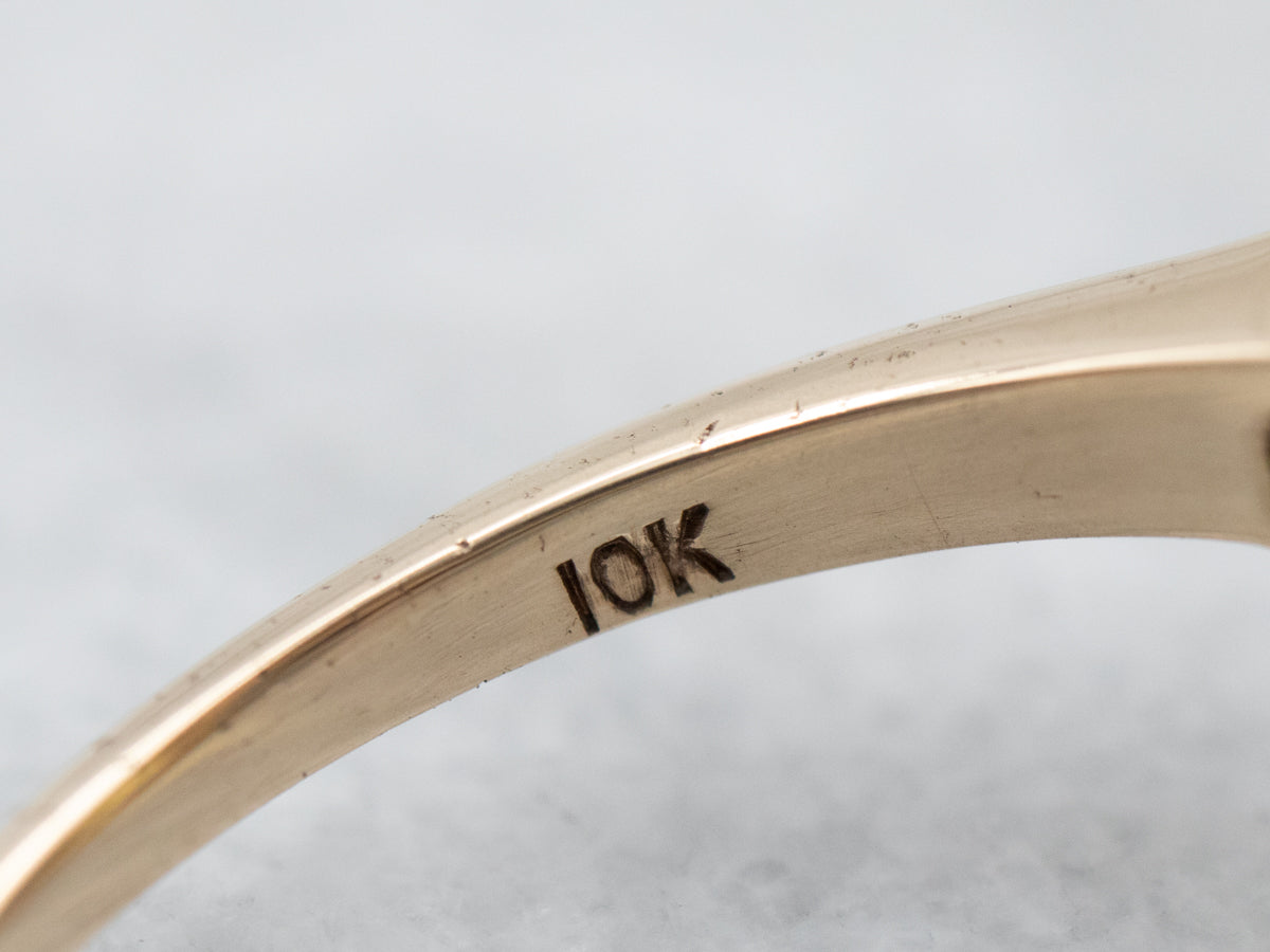 Fantastic Vintage Smokey Quartz Cocktail Ring