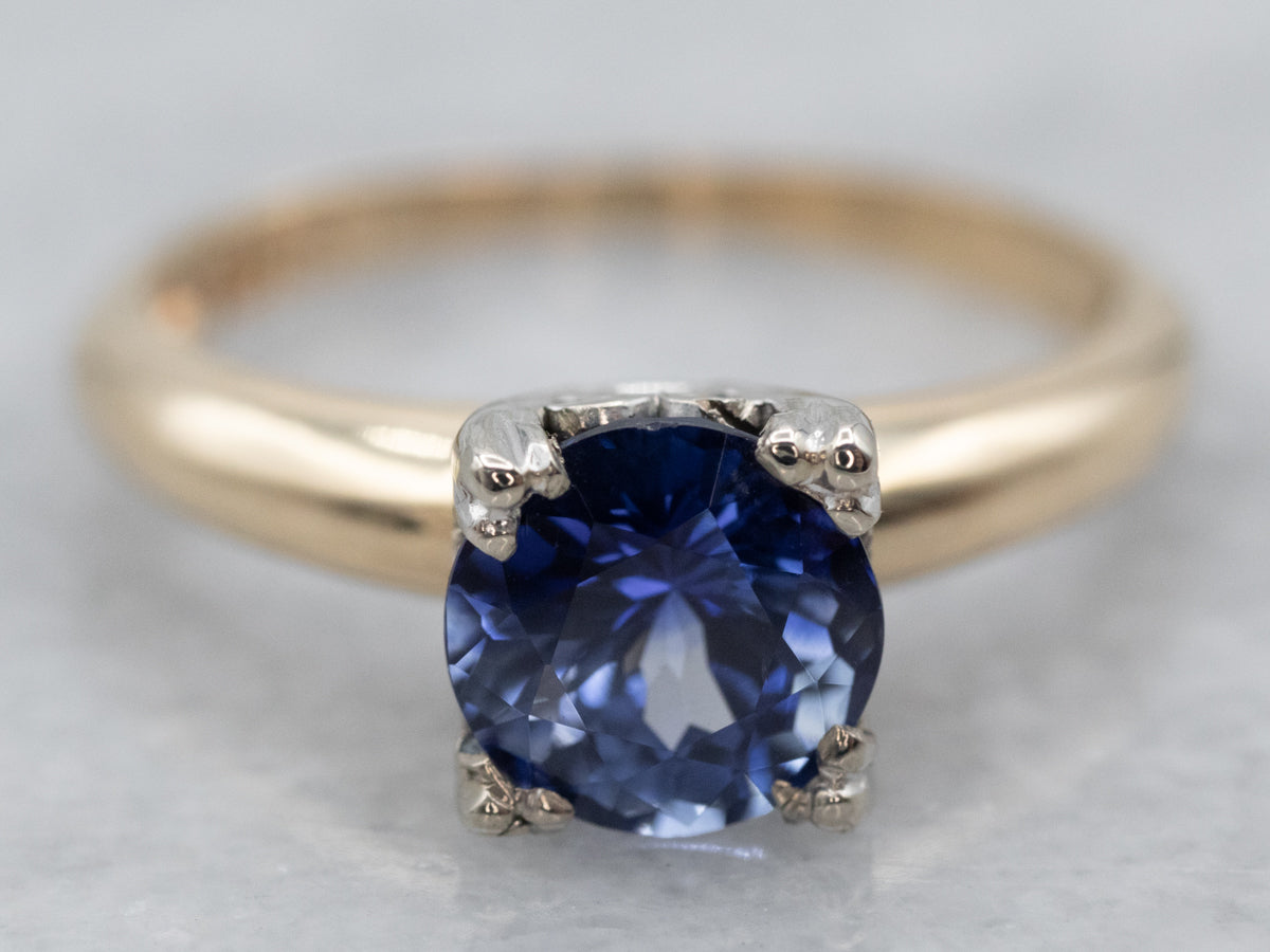 Classic Sapphire Solitaire Ring