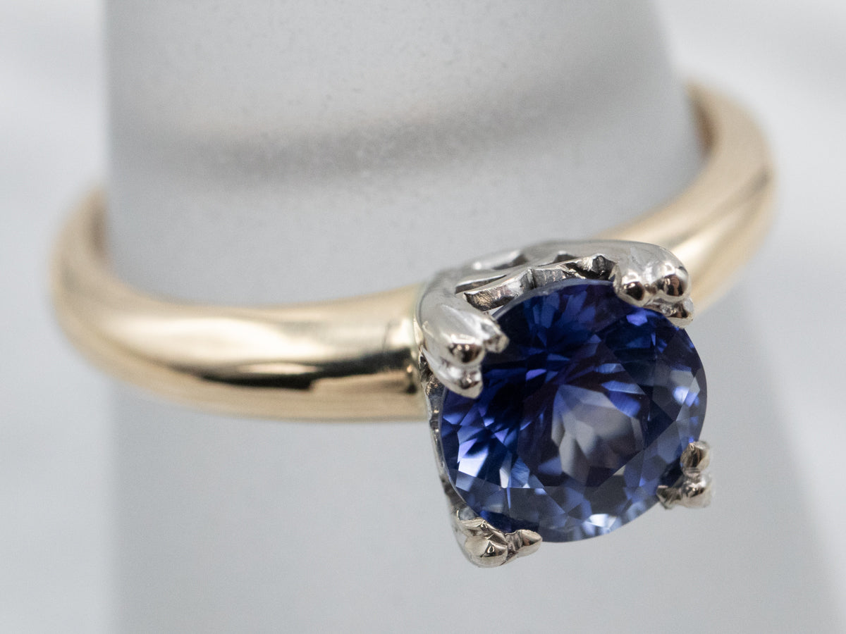 Classic Sapphire Solitaire Ring