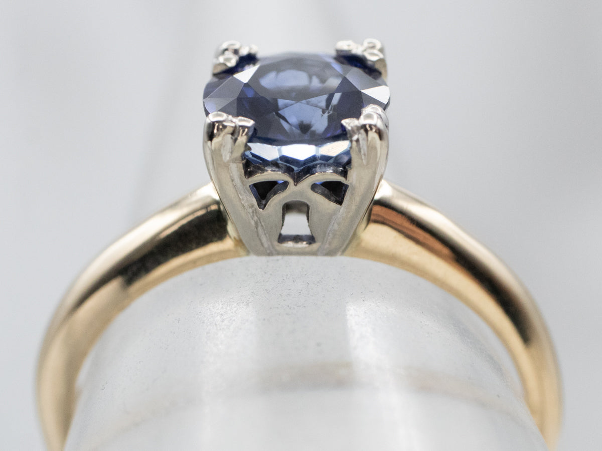 Classic Sapphire Solitaire Ring