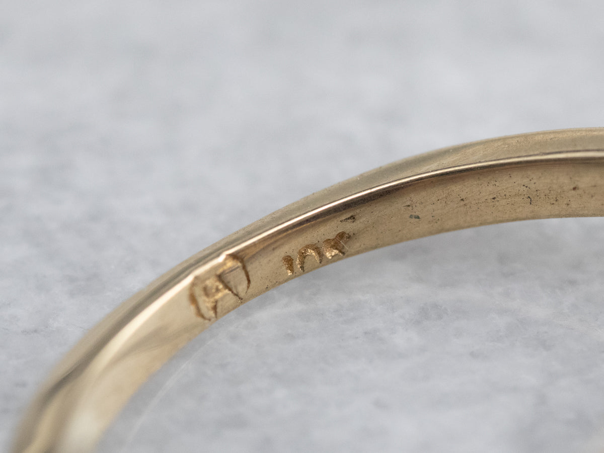 Gold Amethyst Statement Ring