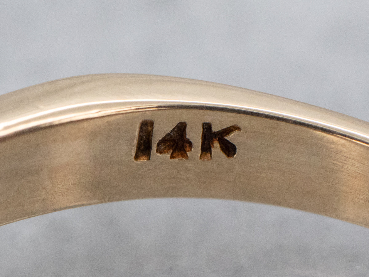 Unique Vintage Diamond Engagement Ring