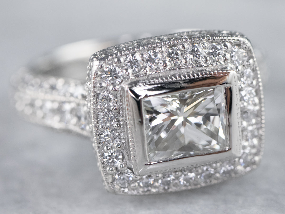 Modern Opal and Diamond Ring – Bella's Fine Jewelers