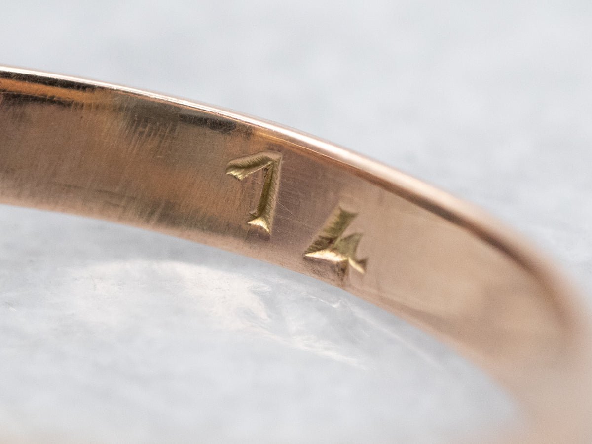 Vintage Aquamarine Cocktail Ring