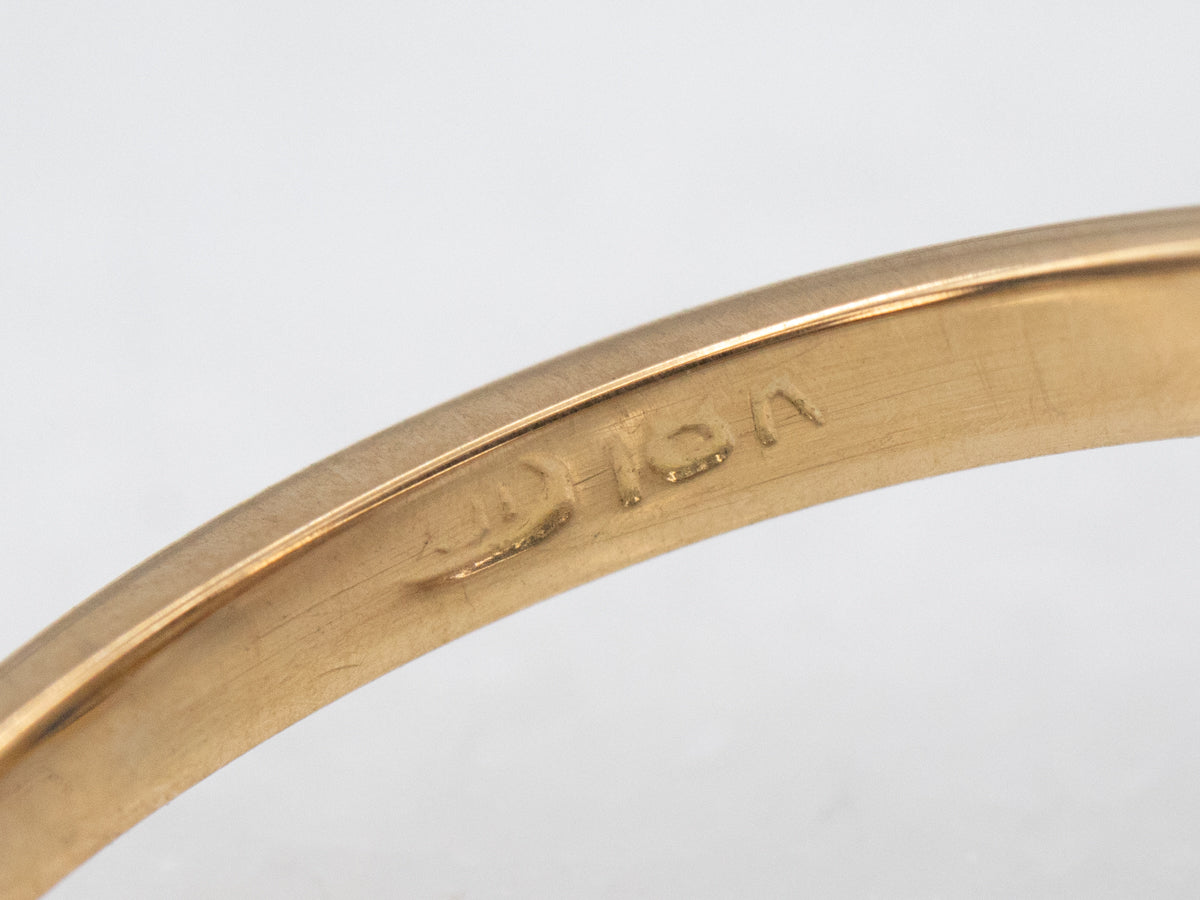 Sapphire Blue Topaz and Diamond Ring