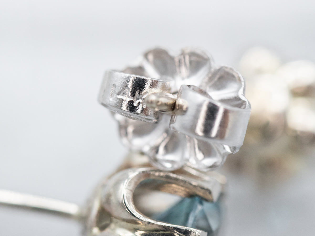 Buttercup Blue Zircon Earrings