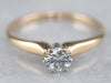 Classic Round Brilliant Diamond Solitaire Engagement Ring