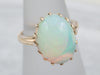 Vintage Opal Solitaire Ring