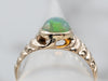 Antique Opal Rose Gold Ring