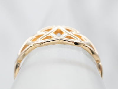 Celtic Knot Gold Band