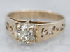 Gorgeous Old Mine Cut Diamond Ring