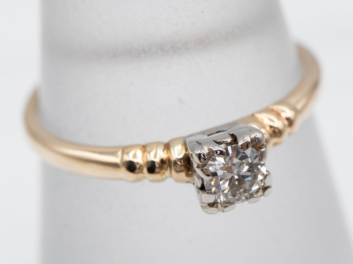 Reto Era Diamond Solitaire Ring