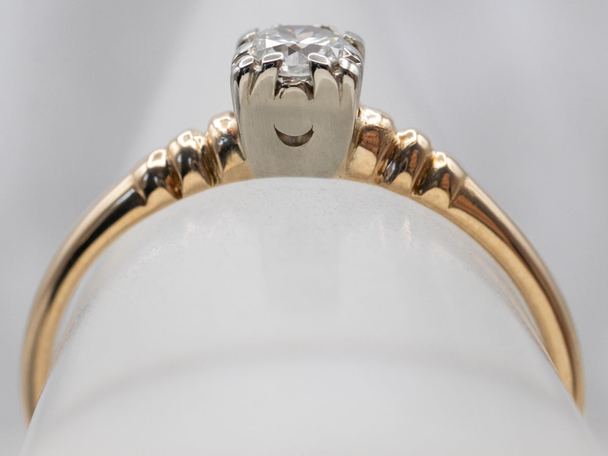 Reto Era Diamond Solitaire Ring