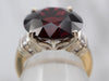 Stunning Garnet and Diamond Cocktail Ring