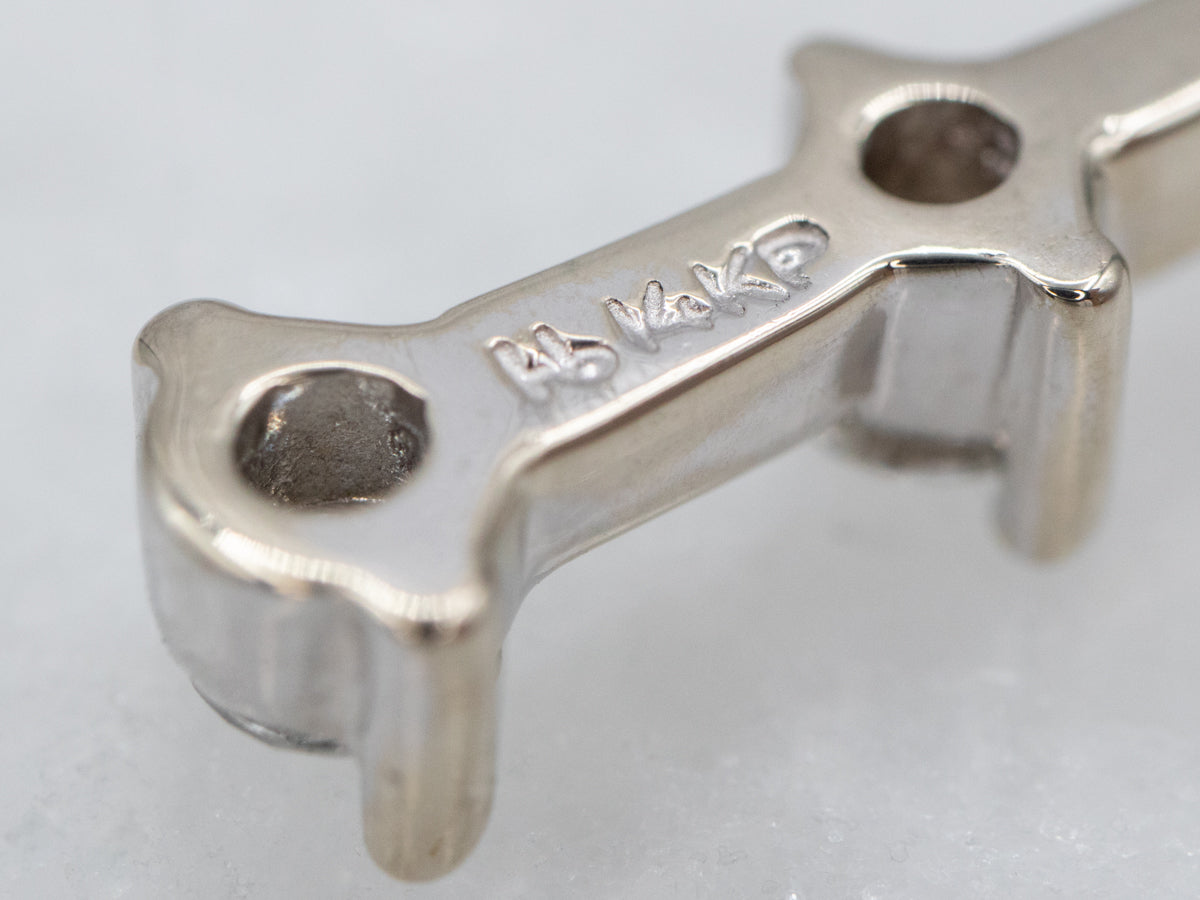 Graduated Diamond Drop Pendant