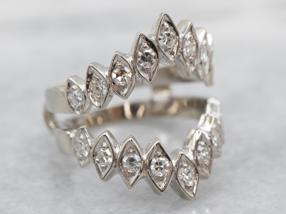 Diamond White Gold Enhancer Band