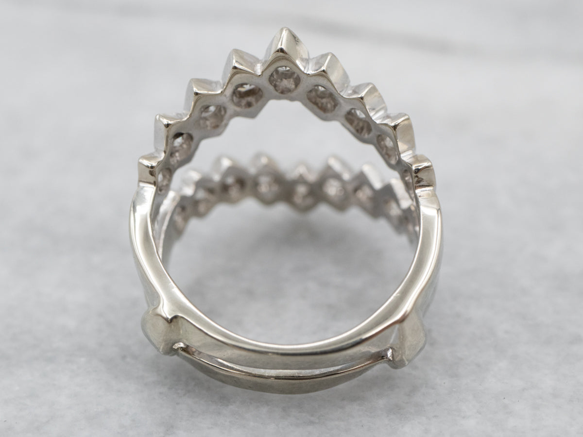 Diamond White Gold Enhancer Band