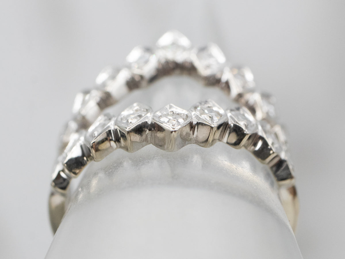 Diamond White Gold Enhancer Band