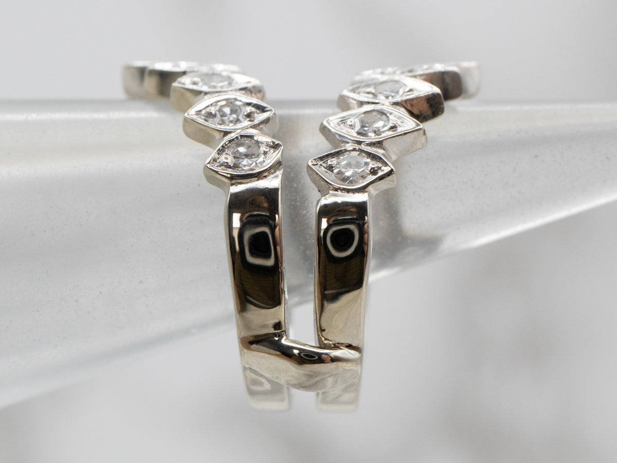 Diamond White Gold Enhancer Band