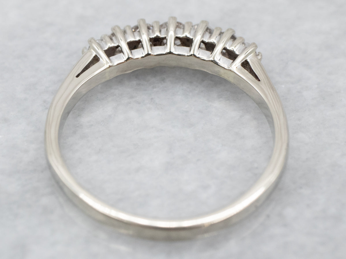 Diamond White Gold Wedding Band