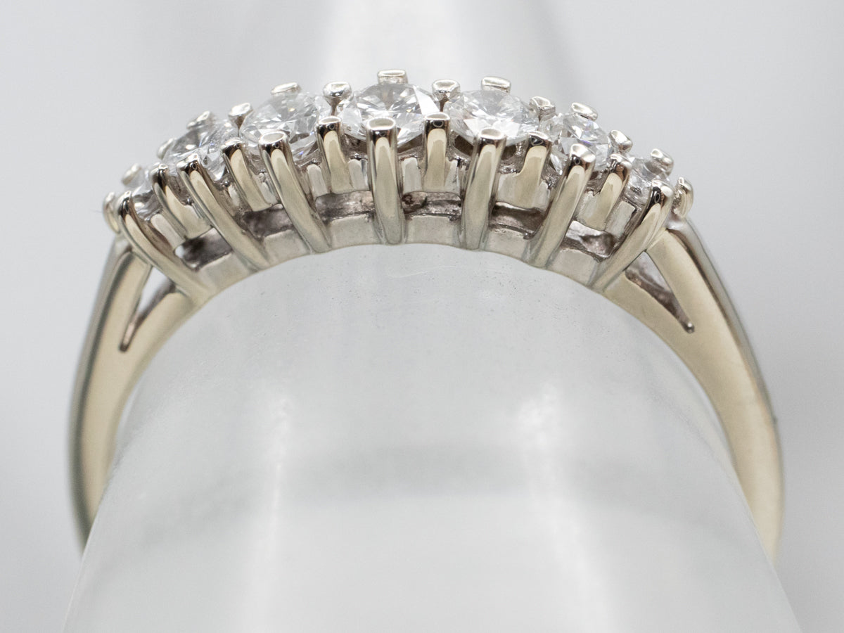 Diamond White Gold Wedding Band