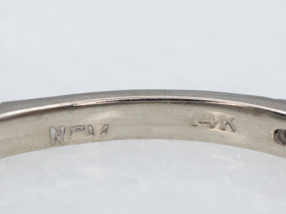 Modern Round Brilliant Diamond Engagement Ring