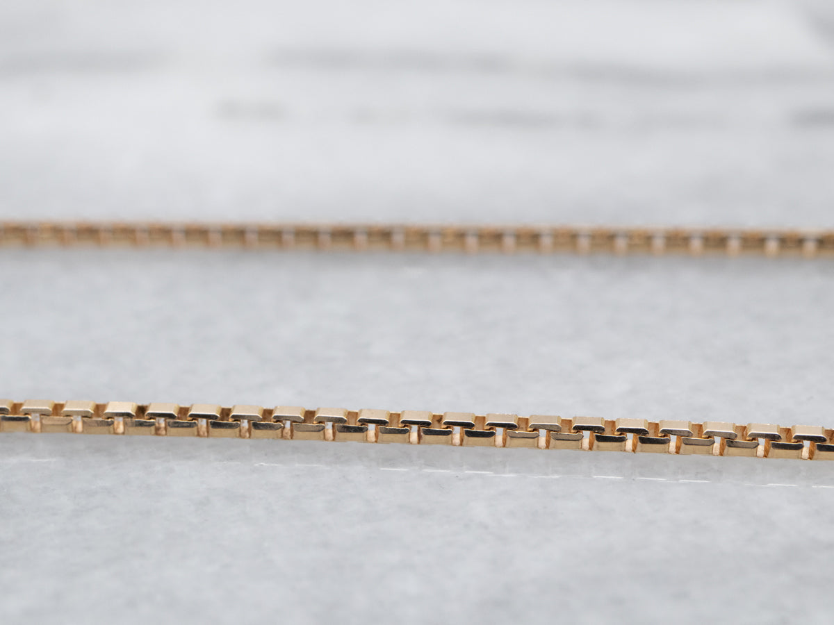 Rectangle Box Link Chain