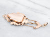 Antique Rose Gold and Seed Pearl Mourning Locket