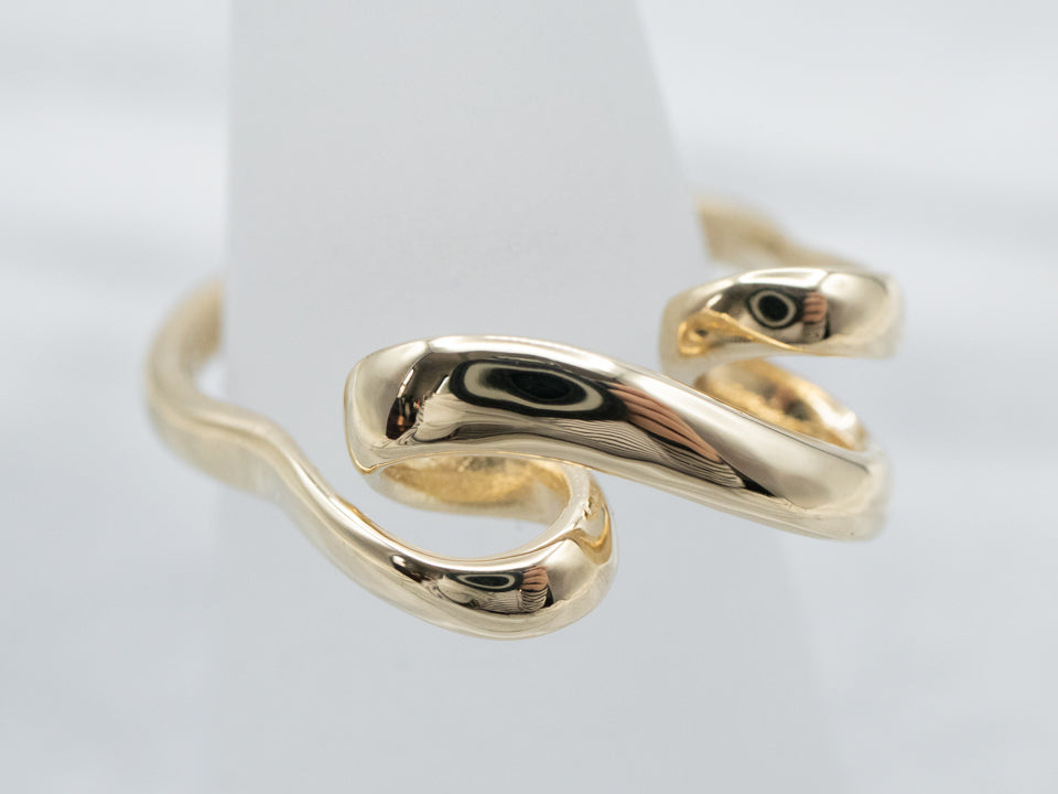 Looping Gold Jem & Pebbles Designer Band