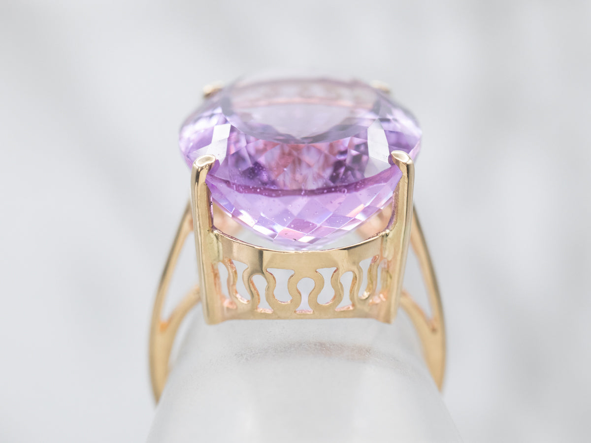 Vintage Amethyst Cocktail Ring