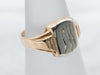 Ostby and Barton "PW" Signet Ring