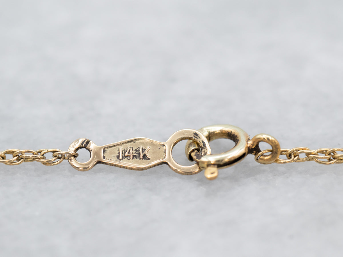 Turquoise and Gold Filigree Drop Necklace