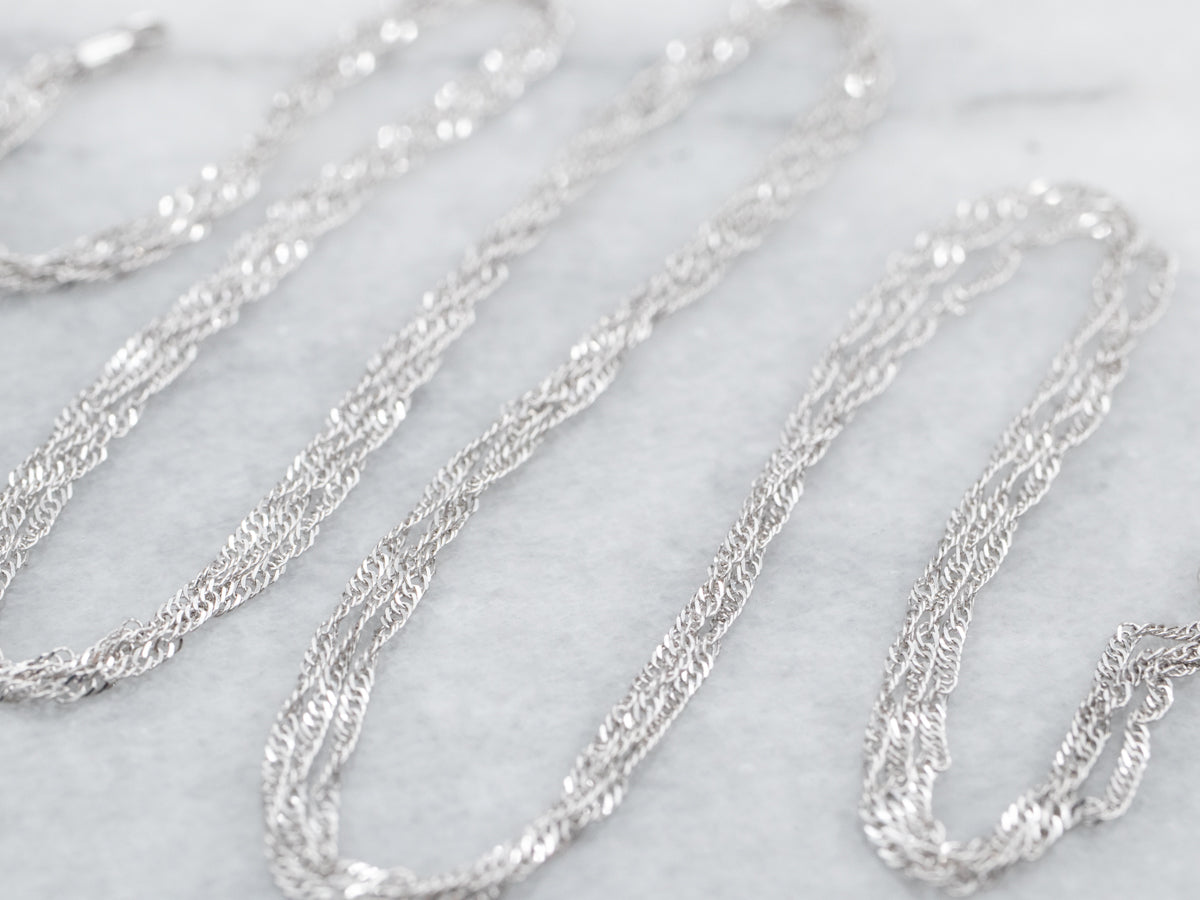 Triple Strand Singapore Chain