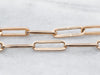 Vintage Gold Paperclip Chain