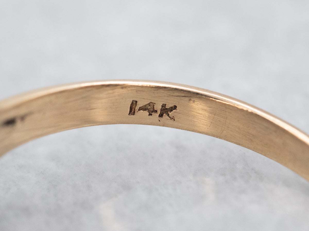 Periwinkle Sapphire and Diamond Ring