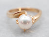 Vintage Pearl Bypass Ring