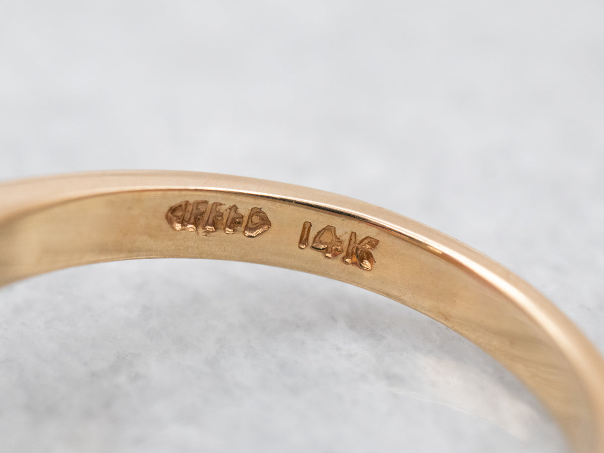 Vintage Pearl Bypass Ring