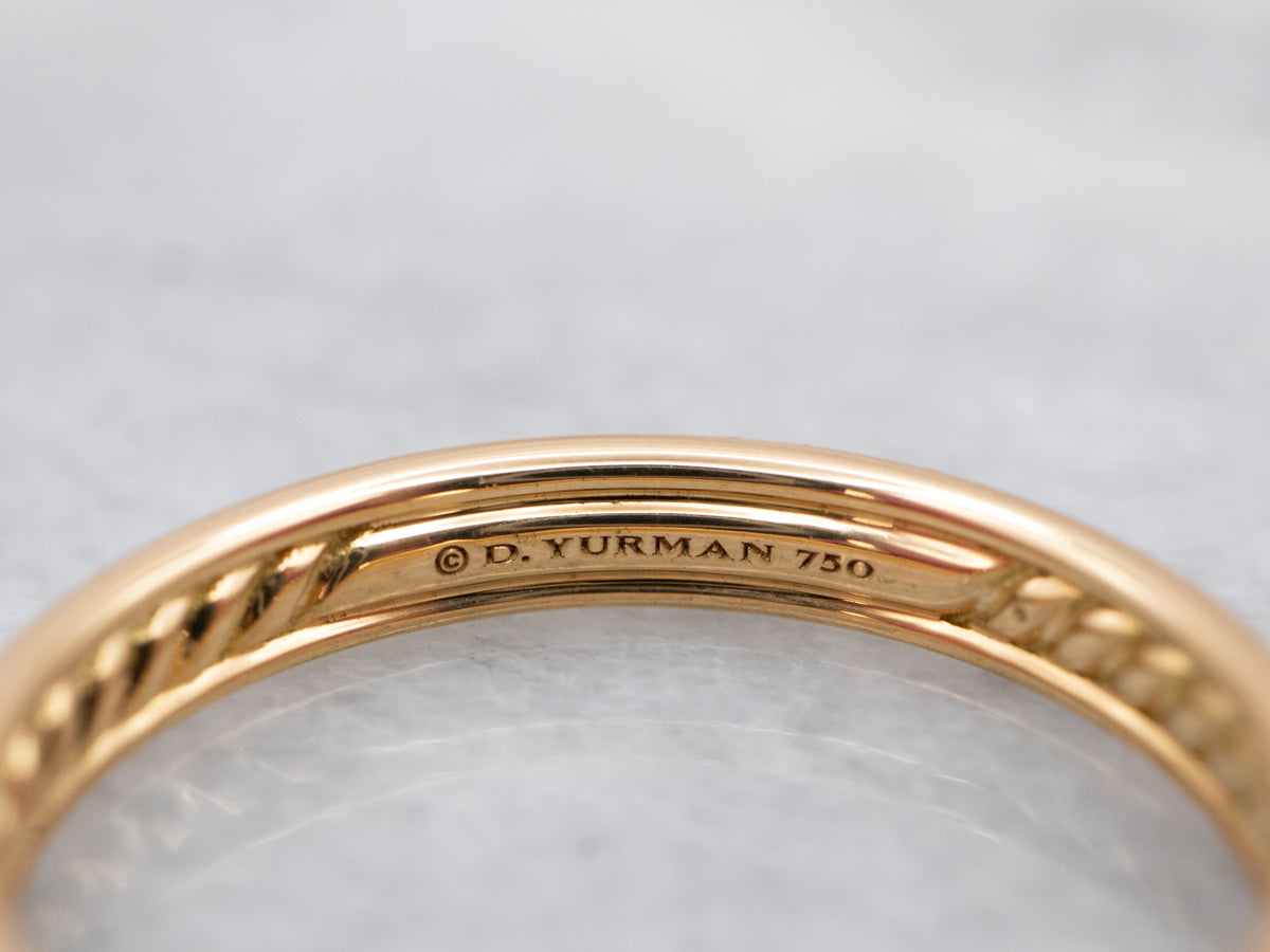 Vintage 18K Gold David Yurman Band