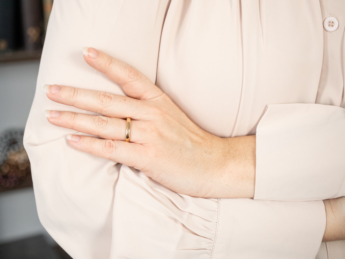 Vintage 18K Gold David Yurman Band