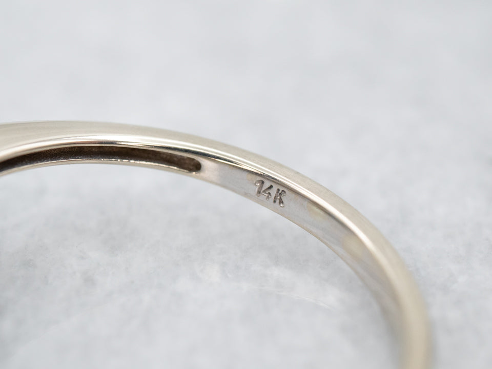 Modern Blue Topaz Diamond Halo Ring