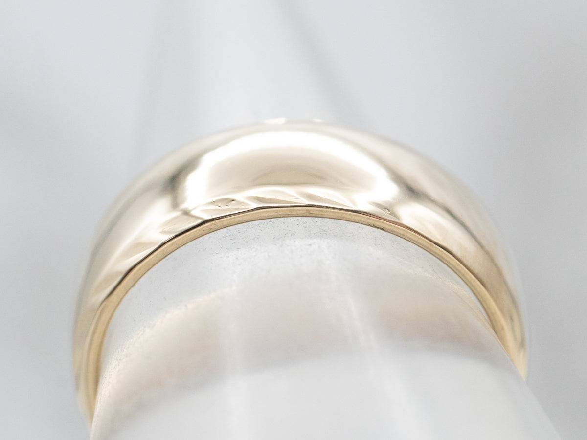Plain Yellow Gold Unisex Band