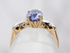 Sparkling Sapphire Engagement Ring