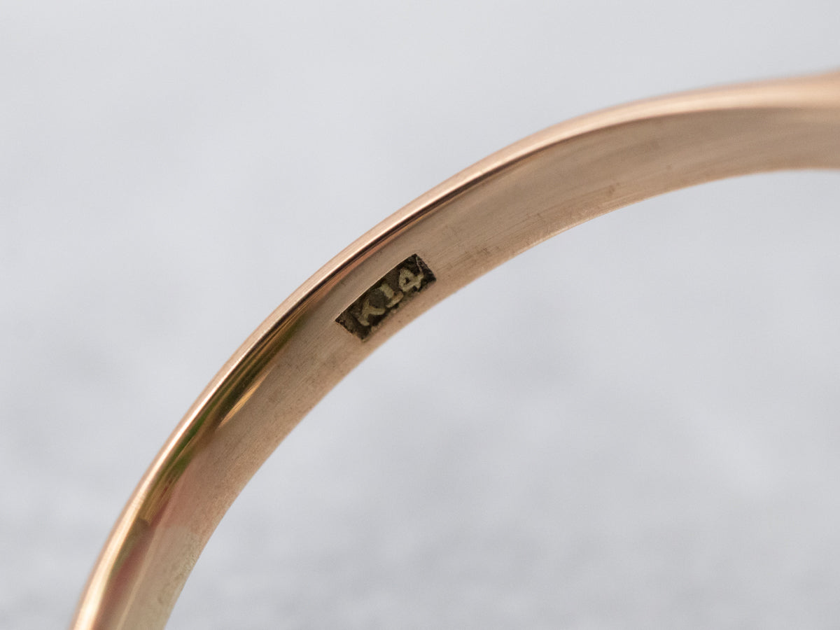 Botanical Carved Jade Cocktail Ring